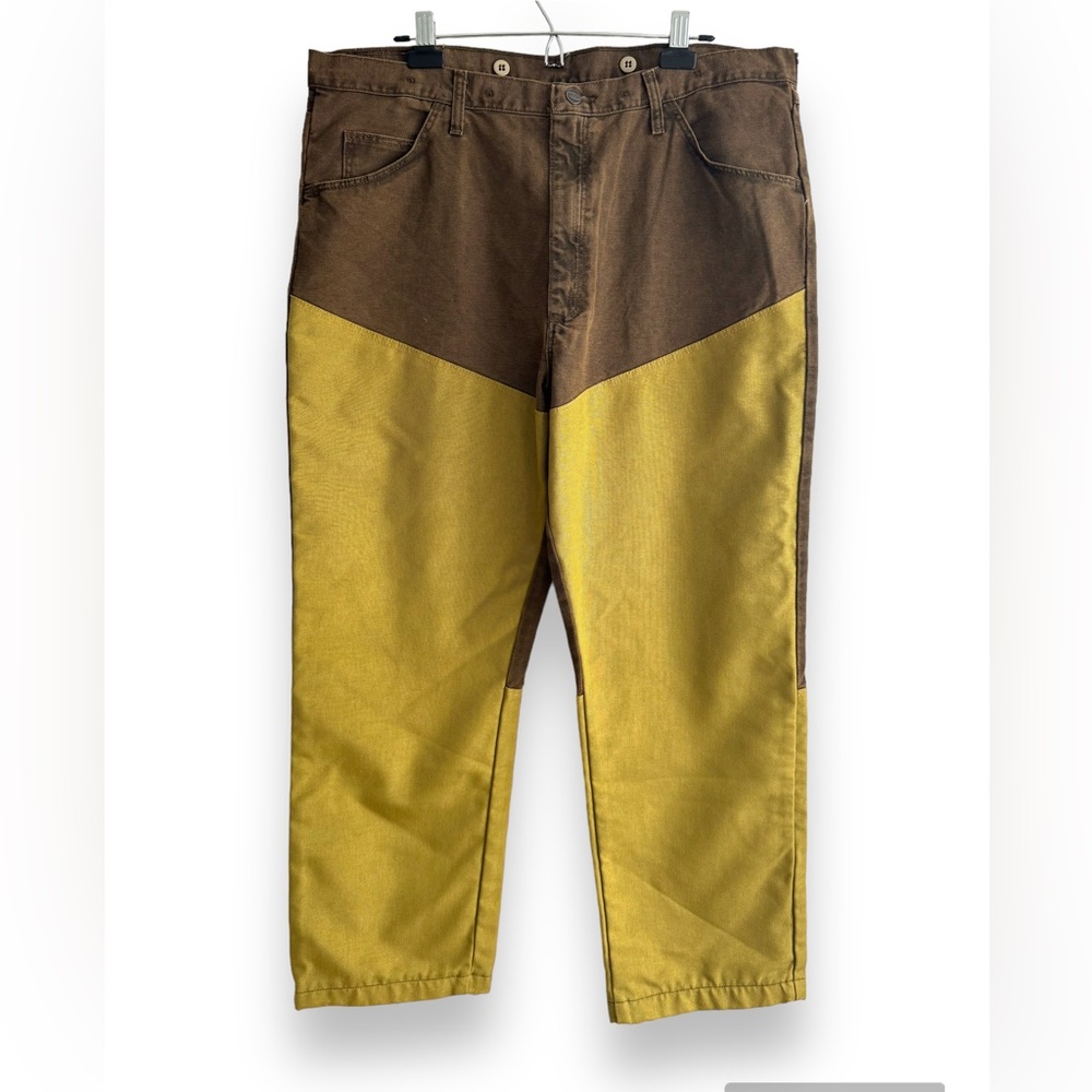 WRANGLER PRO GEAR Rugged Wear Double Knee Pants Hunting Brush Field W40 L30 NWOT